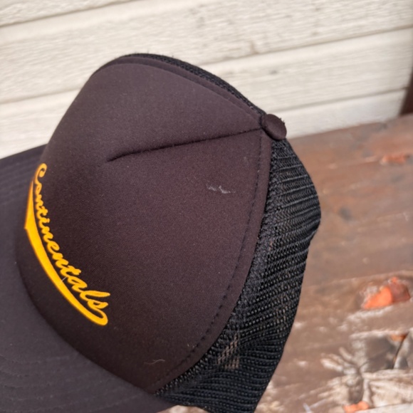 vintage CONTINENTLS racing tires trucker hat mesh snapback - Picture 2 of 5